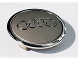 Заглушка диска Audi, диаметр 69мм. Заглушка диска Audi, диаметр 69мм.